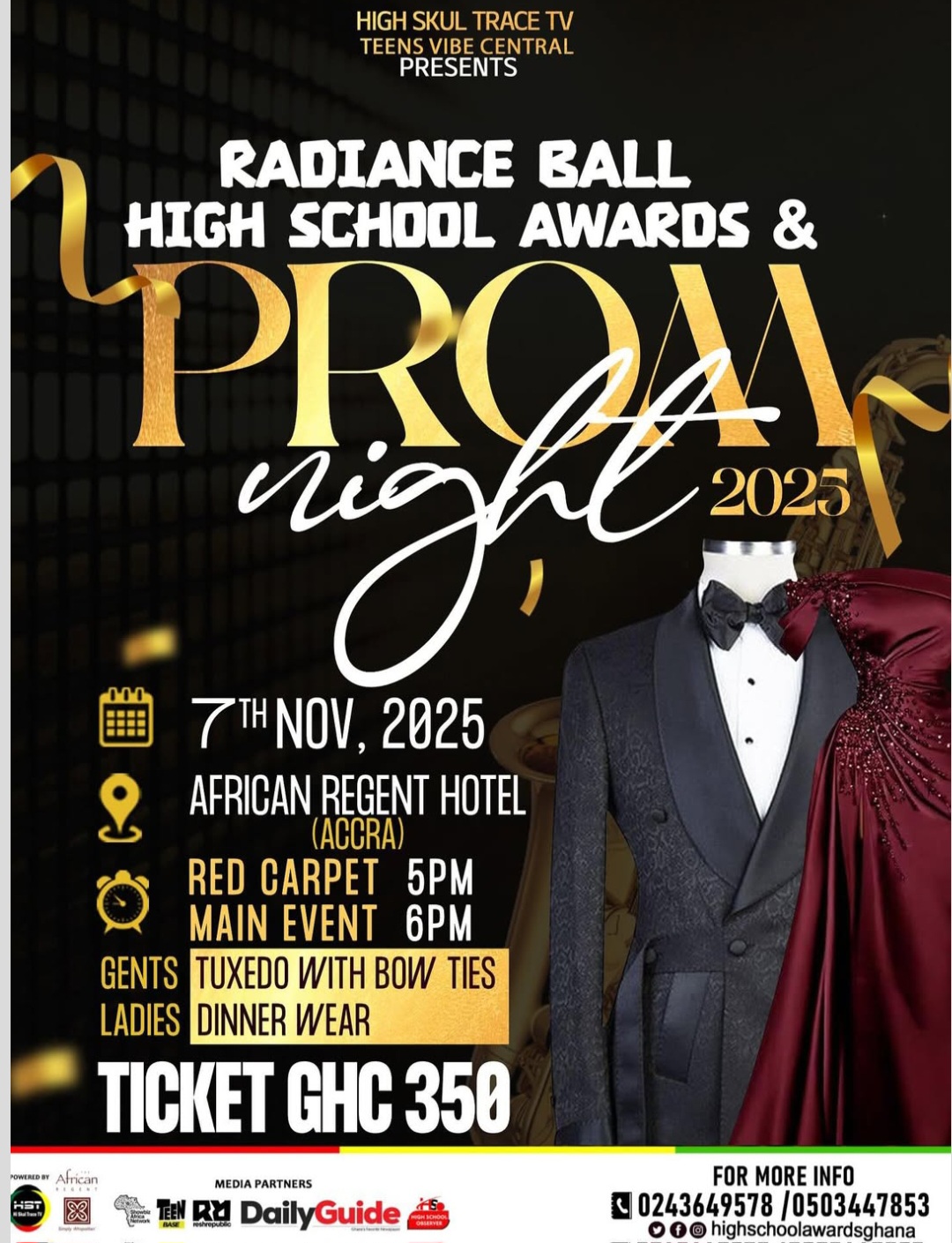 Radiance Ball High School Awards And Prom Night