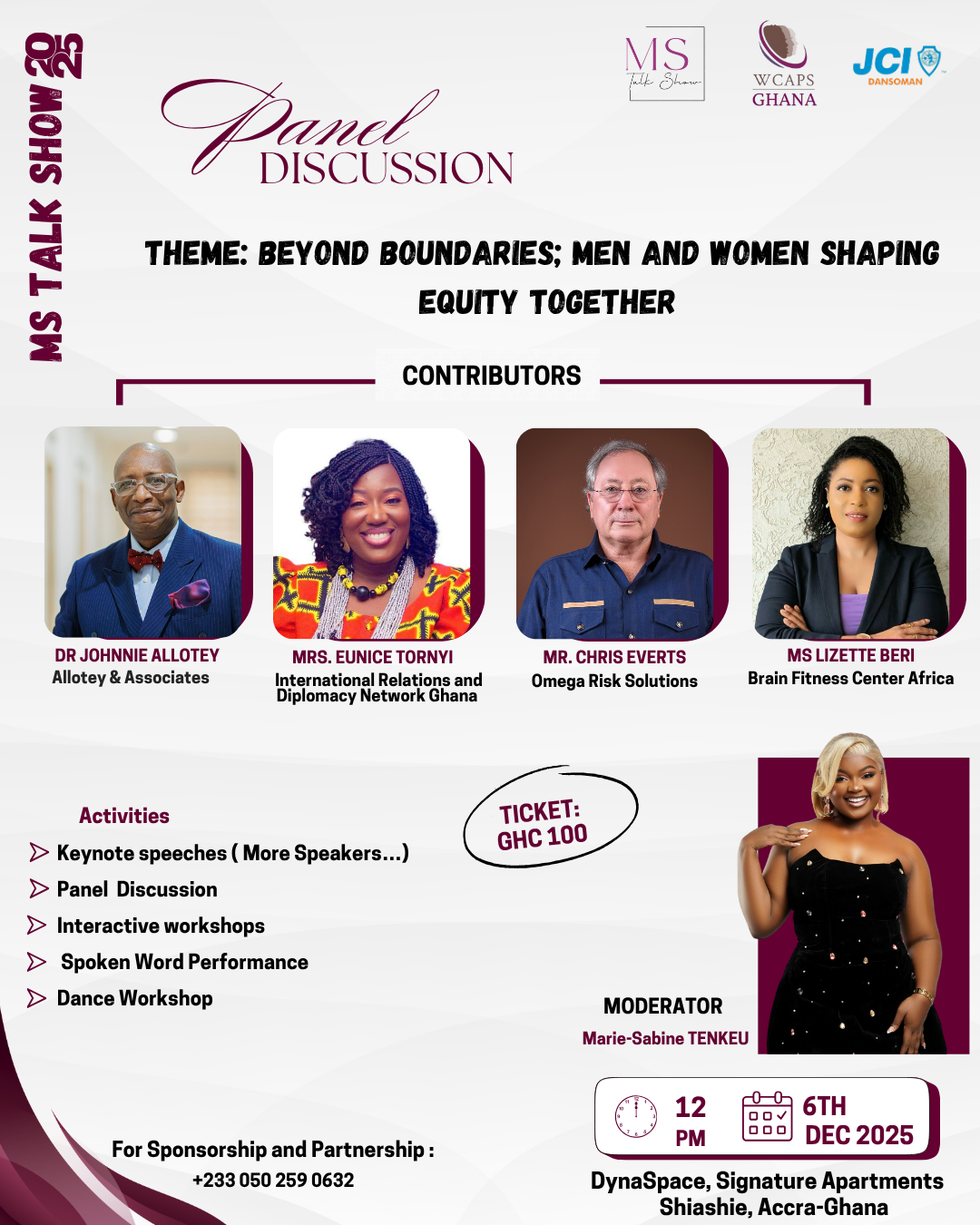 MS Talk Show 2025 ( PANEL DISCUSSION )