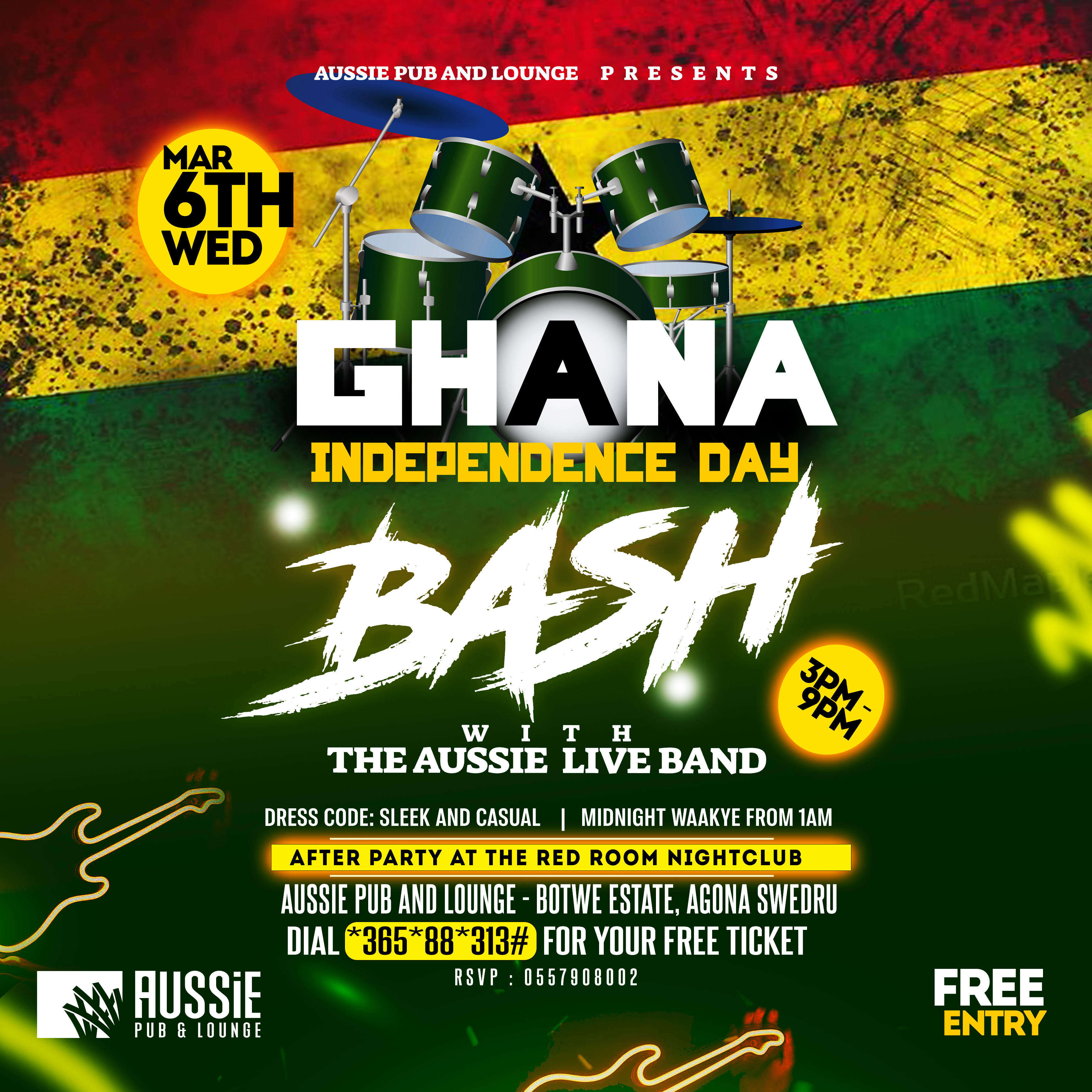 INDEPENDENCE DAY BASH WITH AUSSiE LIVE BAND ON