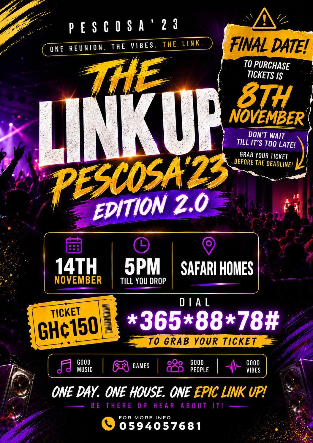 THE LINK UP PESCOSA '23 EDITON 2.0