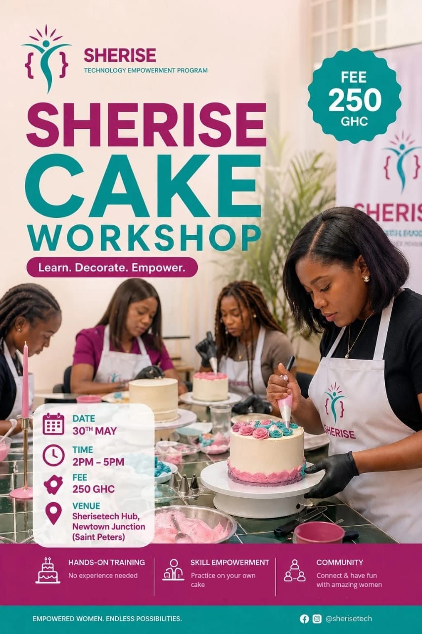 Sherise Montly Event Signature : Cake Decoration Workshop Edition