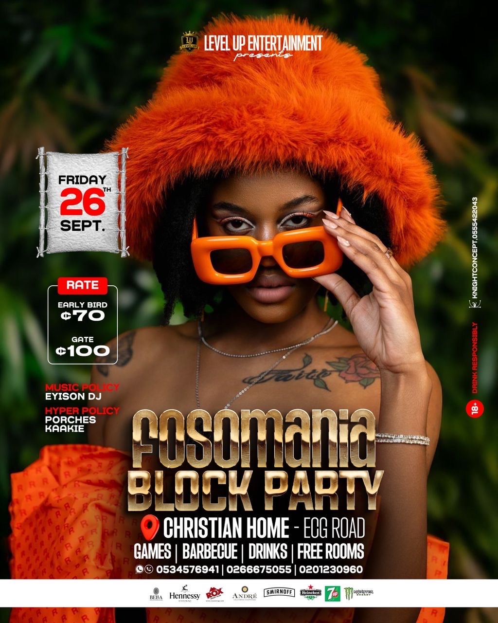 FOSOMANIA BLOCK PARTY