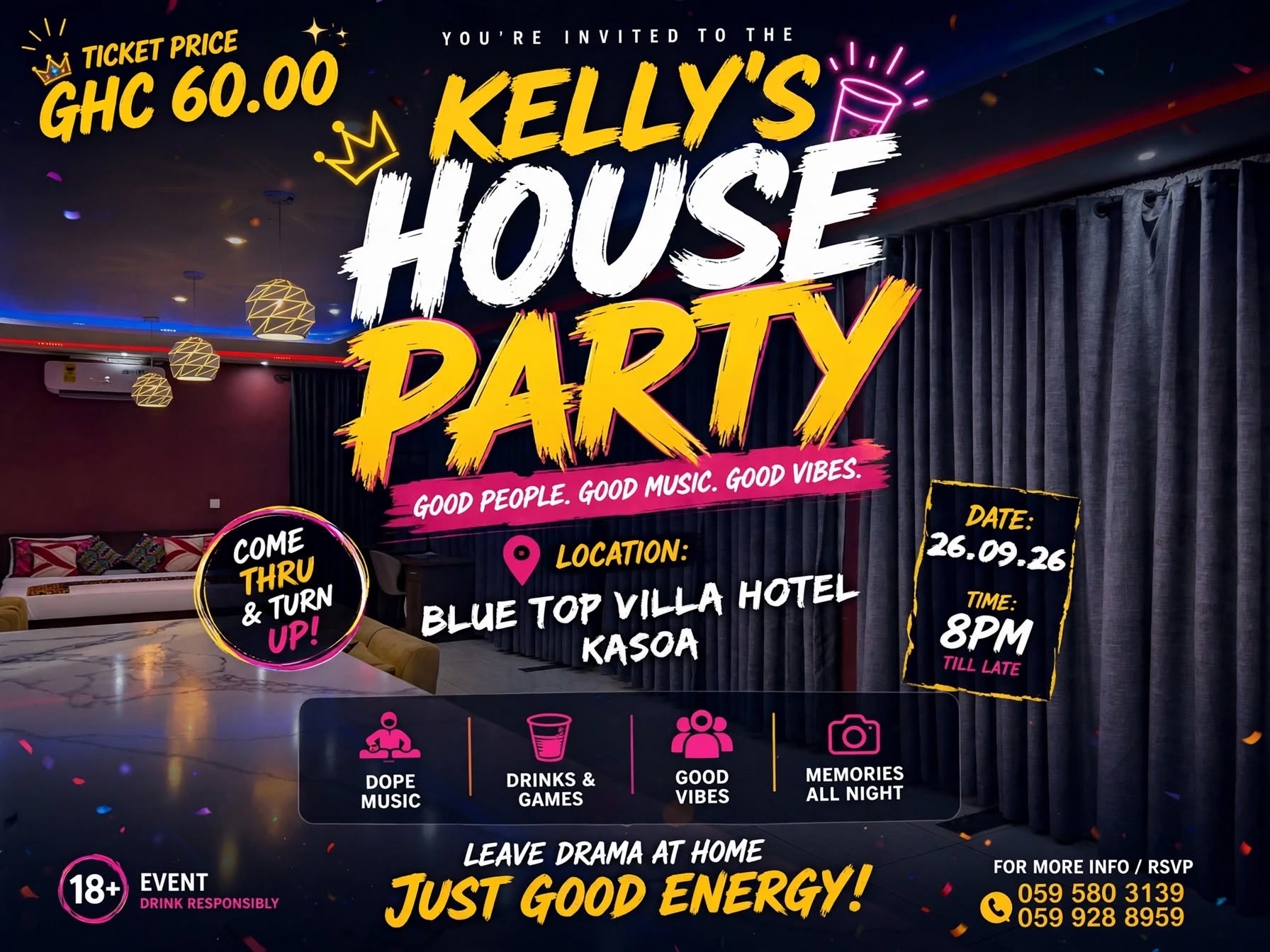Kelly’s House Party