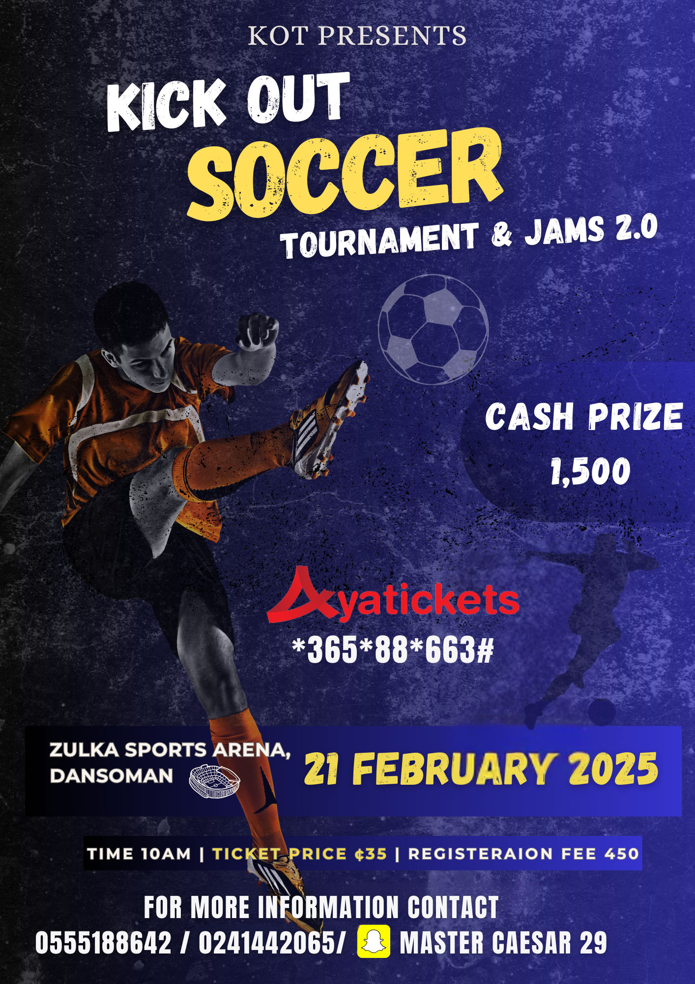 Kick Out Soccer Tournament & Jams 2.0