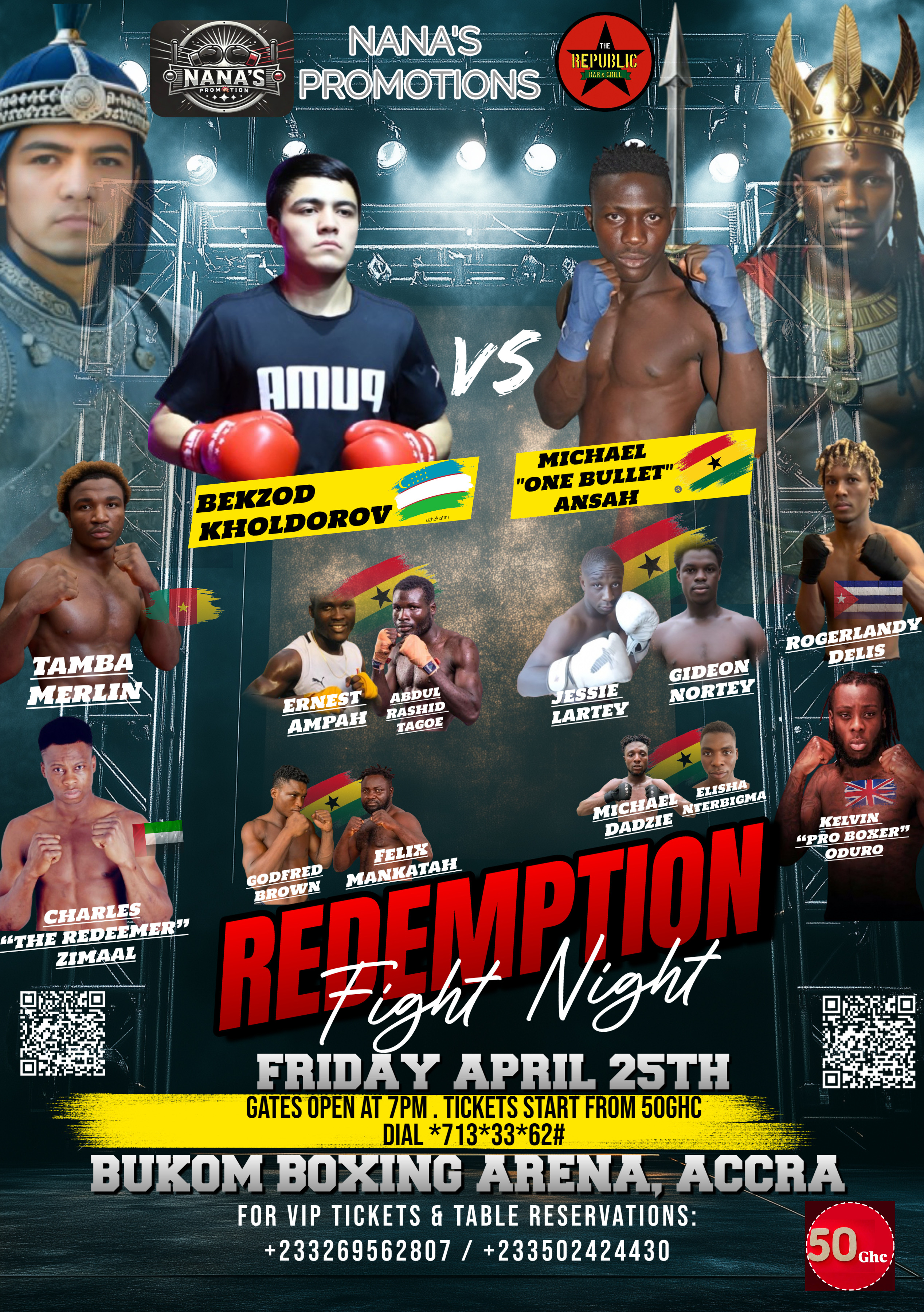 The Redemption Boxing Fight Night