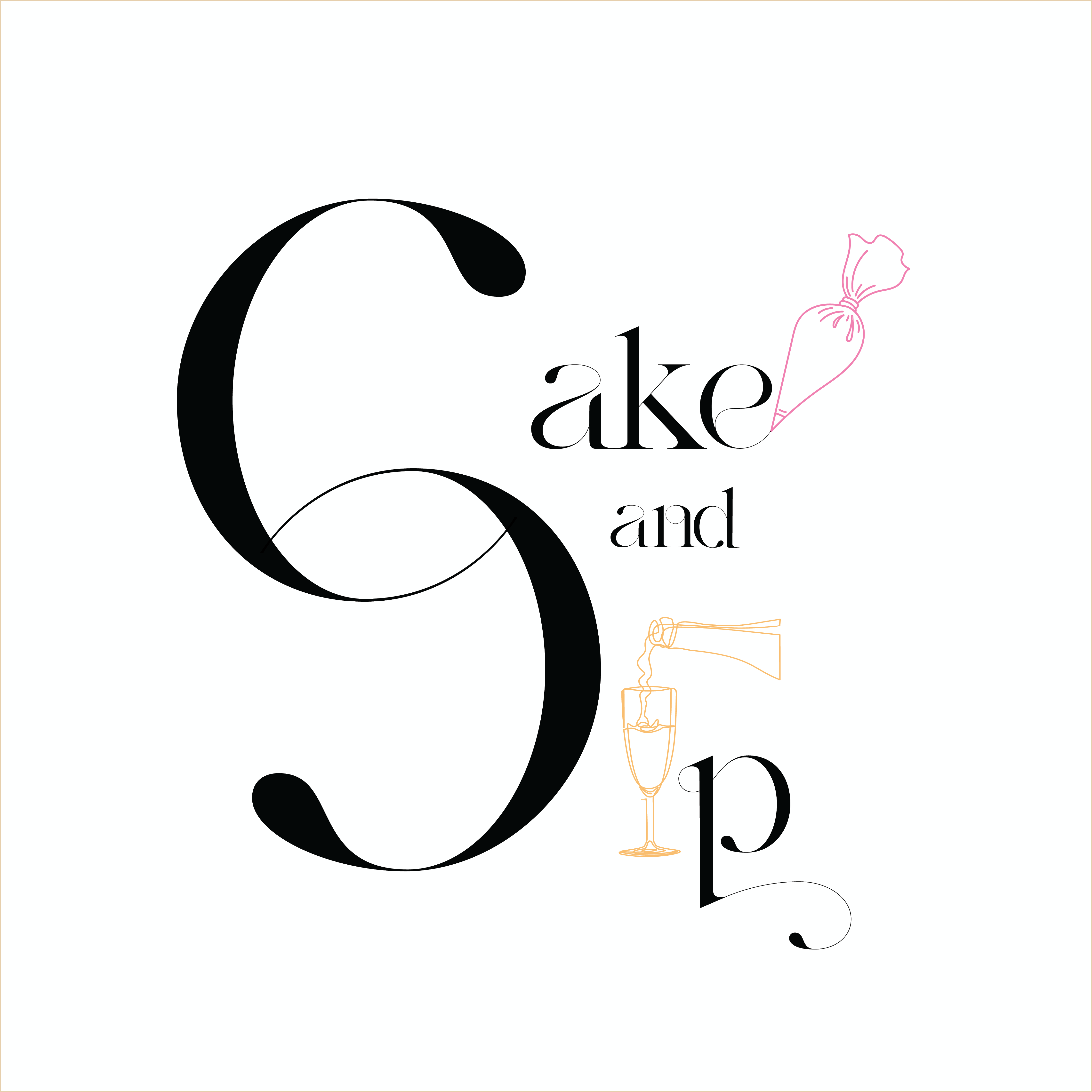 Cake and Sip Ghana logo