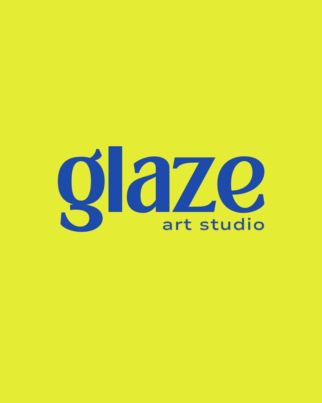 Glaze Art Studio logo